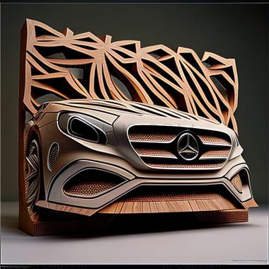 3D модель Mercedes Benz Vision CLS (STL)